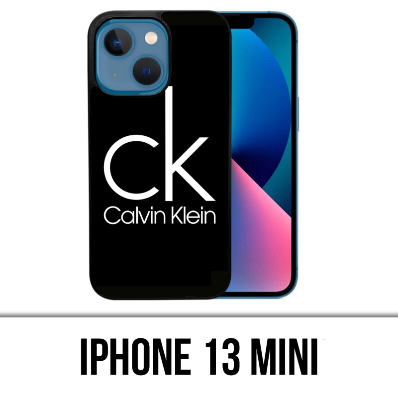 IPhone 13 Mini Case - Calvin Klein Logo Schwarz