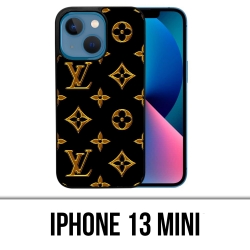 Coque iPhone 13 Mini - Louis Vuitton Gold