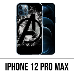 Coque iPhone 12 Pro Max - Avengers Logo Splash