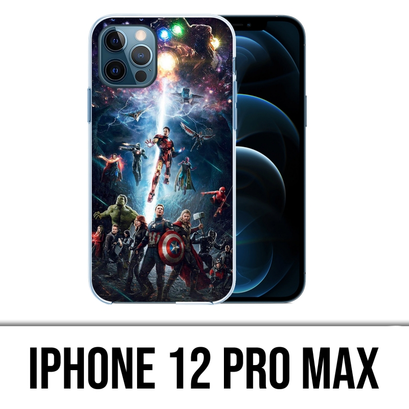 Custodia per iPhone 12 Pro Max - Avengers Vs Thanos