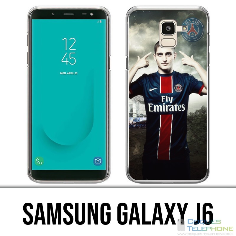 Coque Samsung Galaxy J6 - PSG Marco Veratti