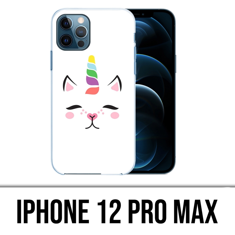 Coque iPhone 12 Pro Max - Gato Unicornio