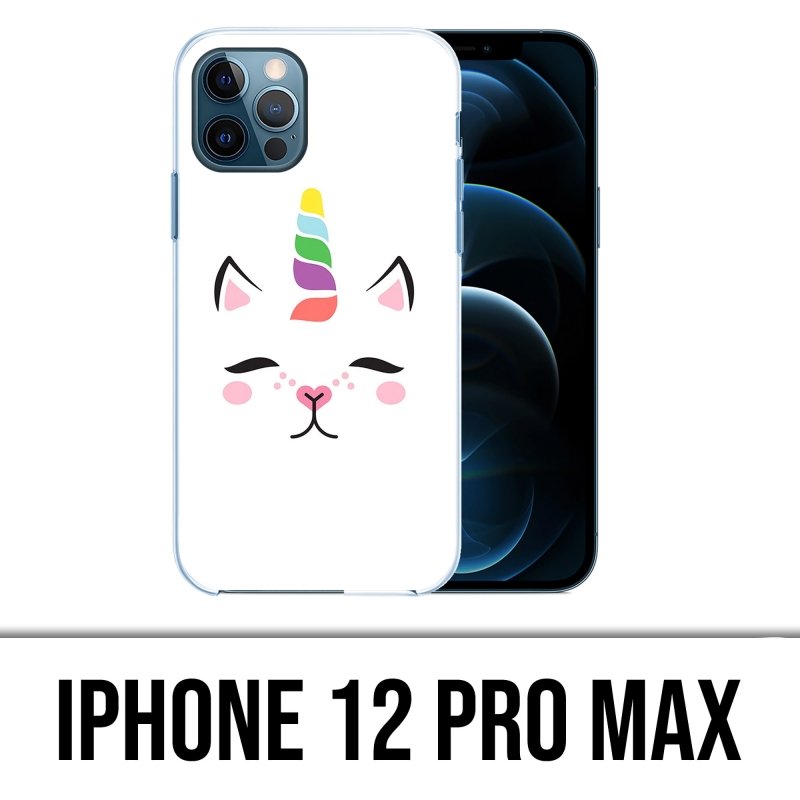 Funda para iPhone 12 Pro Max - Gato Unicornio