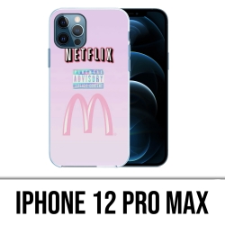Custodia per iPhone 12 Pro Max - Netflix e Mcdo