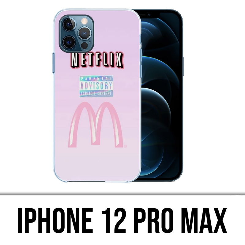 IPhone 12 Pro Max Case - Netflix And Mcdo