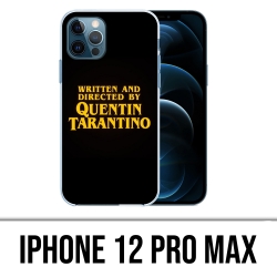 Coque iPhone 12 Pro Max - Quentin Tarantino