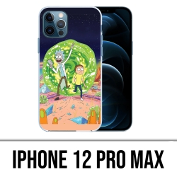 Custodia per iPhone 12 Pro Max - Rick e Morty
