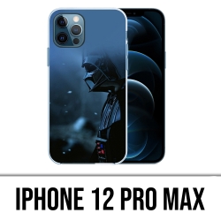 Coque iPhone 12 Pro Max - Star Wars Dark Vador Brume