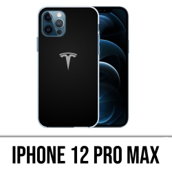 Coque iPhone 12 Pro Max - Tesla Logo