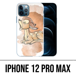 Coque iPhone 12 Pro Max - Disney Bambi Pastel