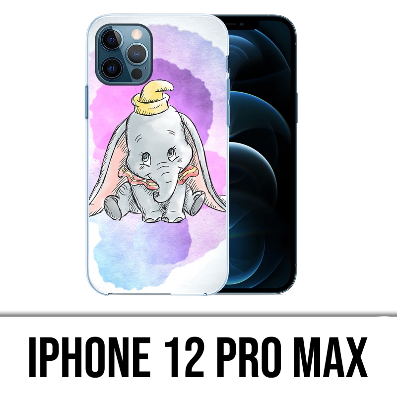 Custodia IPhone 12 Pro Max - Disney Dumbo Pastel