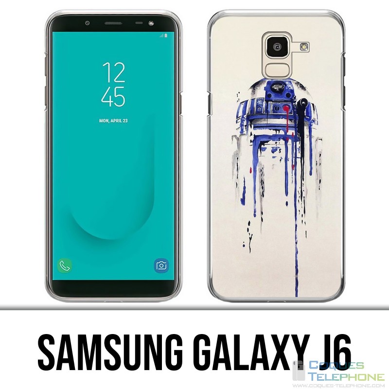 Coque Samsung Galaxy J6 - R2D2 Paint