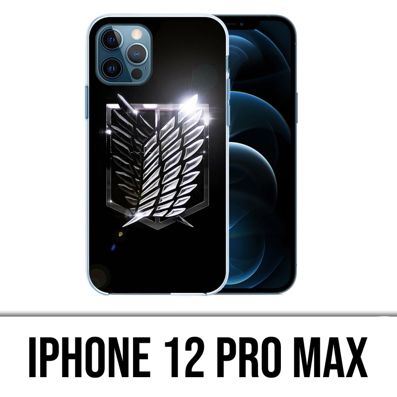 IPhone 12 Pro Max Case - Attack On Titan Logo