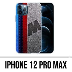 Coque iPhone 12 Pro Max - M Performance Effet Cuir
