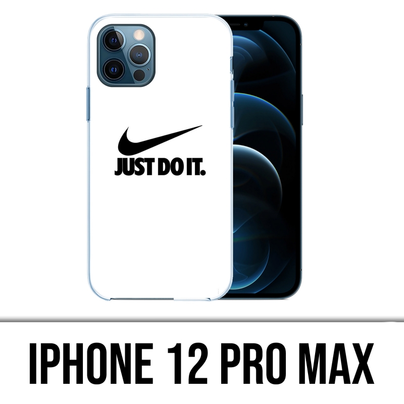 IPhone 12 Pro Max Case - Nike Just Do It White