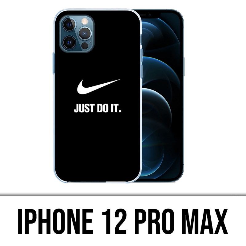 IPhone 12 Pro Max Case - Nike Just Do It Black