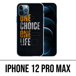 Custodia per iPhone 12 Pro Max - Una scelta di vita