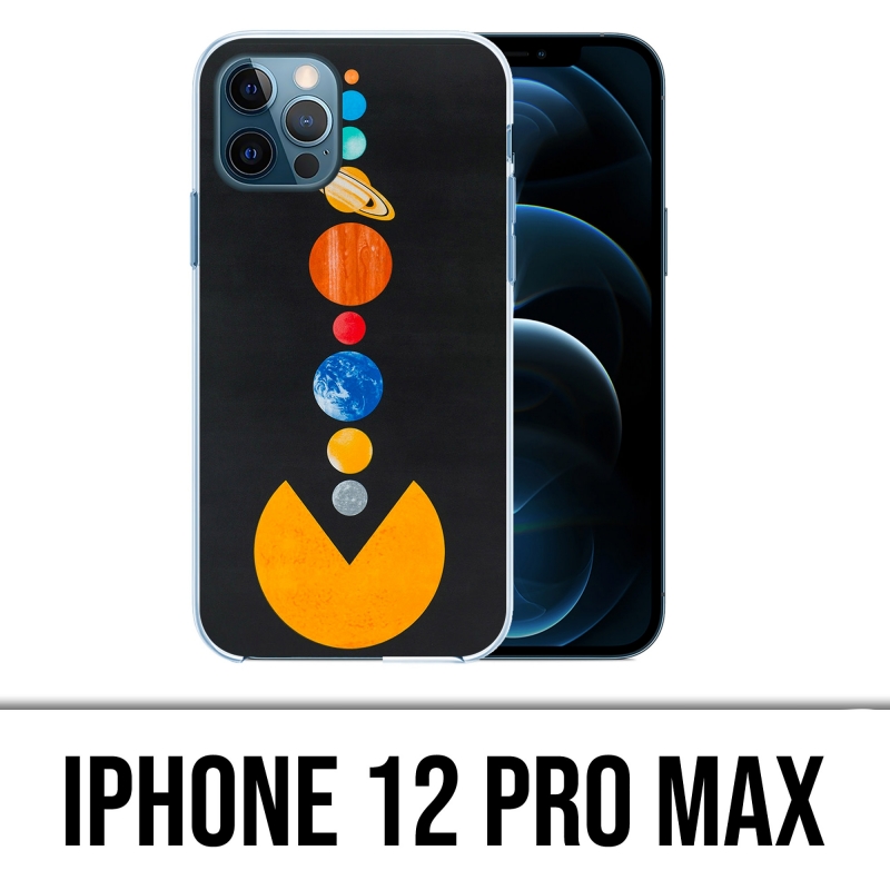 IPhone 12 Pro Max Case - Solar Pacman