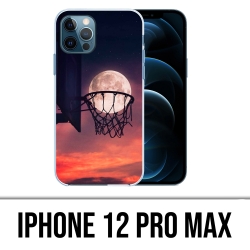 Coque iPhone 12 Pro Max - Panier Lune