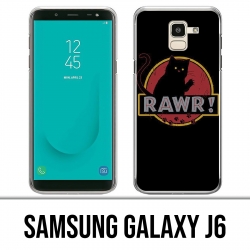 Samsung Galaxy J6 Hülle - Rawr Jurassic Park