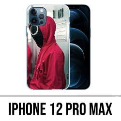Custodia per iPhone 12 Pro Max - Squid Game Soldier Call