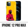 Funda para iPhone 12 Pro Max - Squid Game Soldier Cartoon