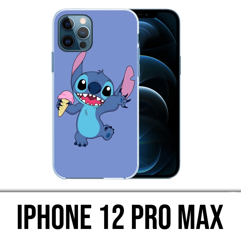 Coque iPhone 12 Pro Max - Stitch Glace
