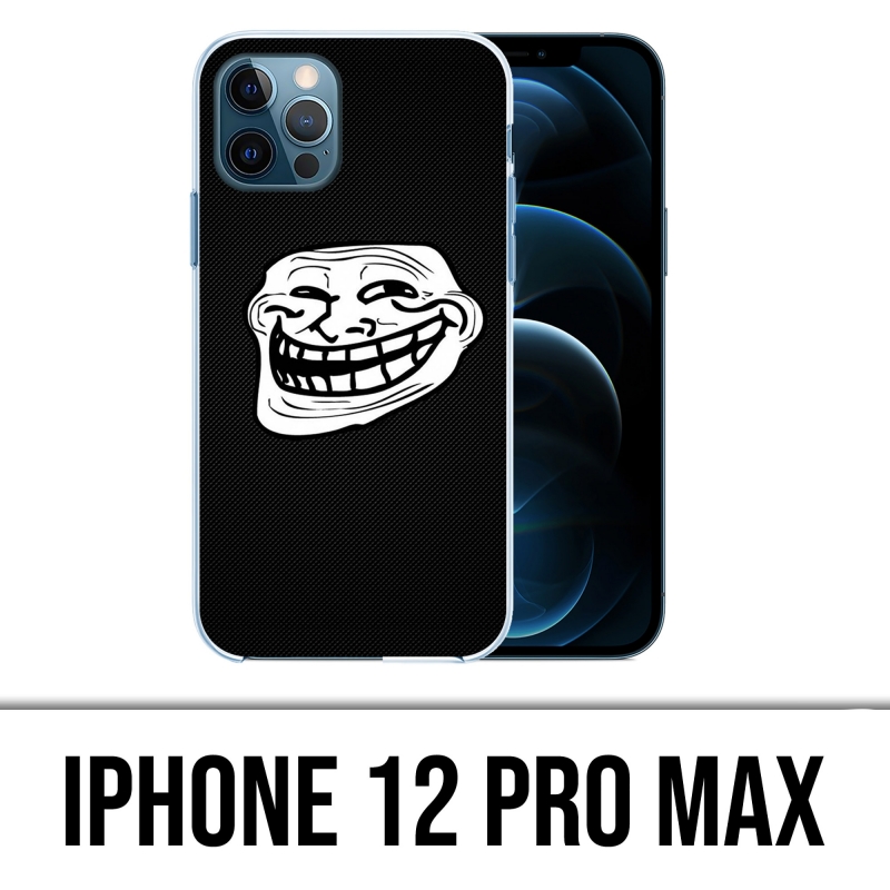 Custodia per iPhone 12 Pro Max - Troll Face