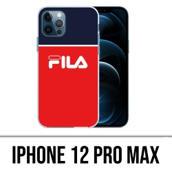 Custodia IPhone 12 Pro Max - Fila Blu Rosso