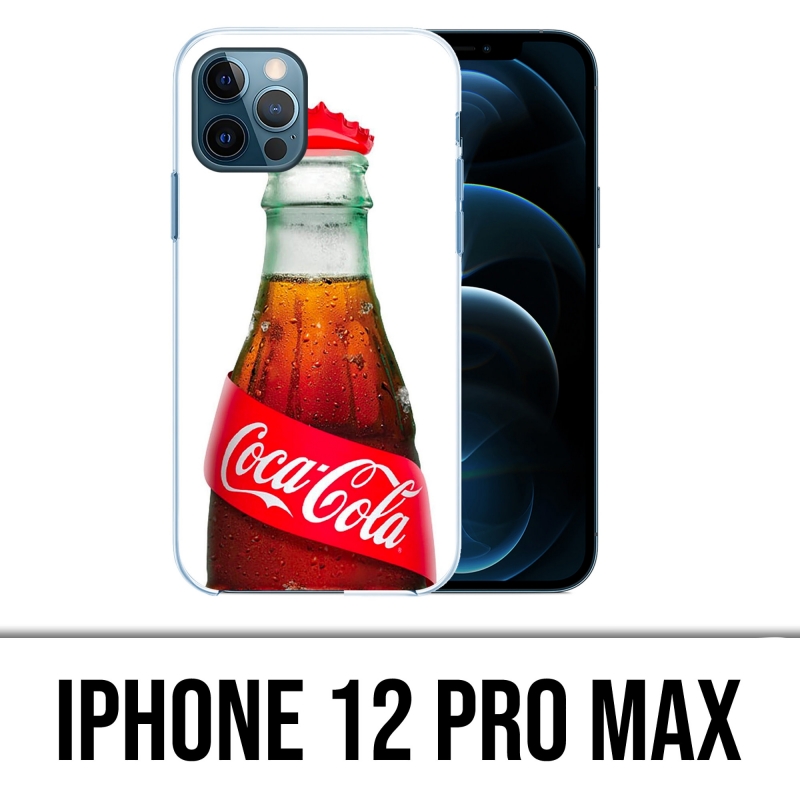 Coque iPhone 12 Pro Max - Bouteille Coca Cola
