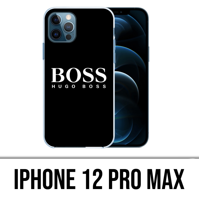 Funda para iPhone 12 Pro Max - Hugo Boss Negro