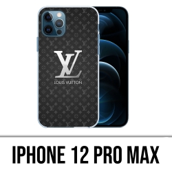 Coque iPhone 12 Pro Max - Louis Vuitton Black