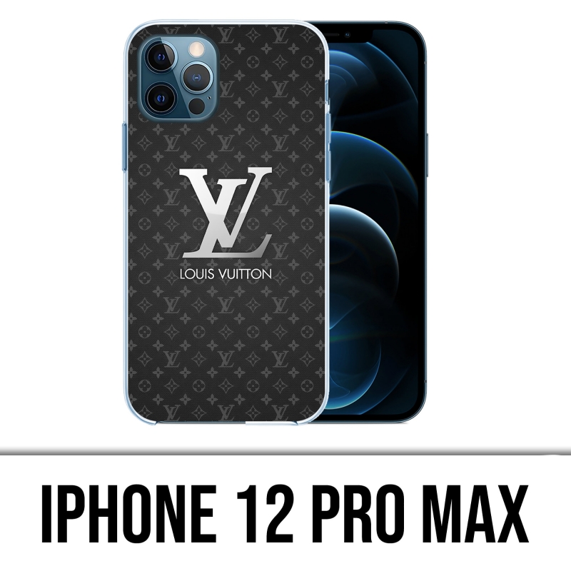 Case for iPhone 12 Pro Max - Louis Vuitton Black