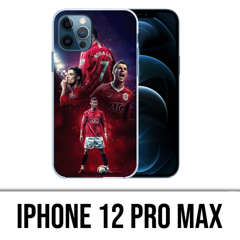 Cover iPhone 12 Pro Max - Ronaldo Manchester United