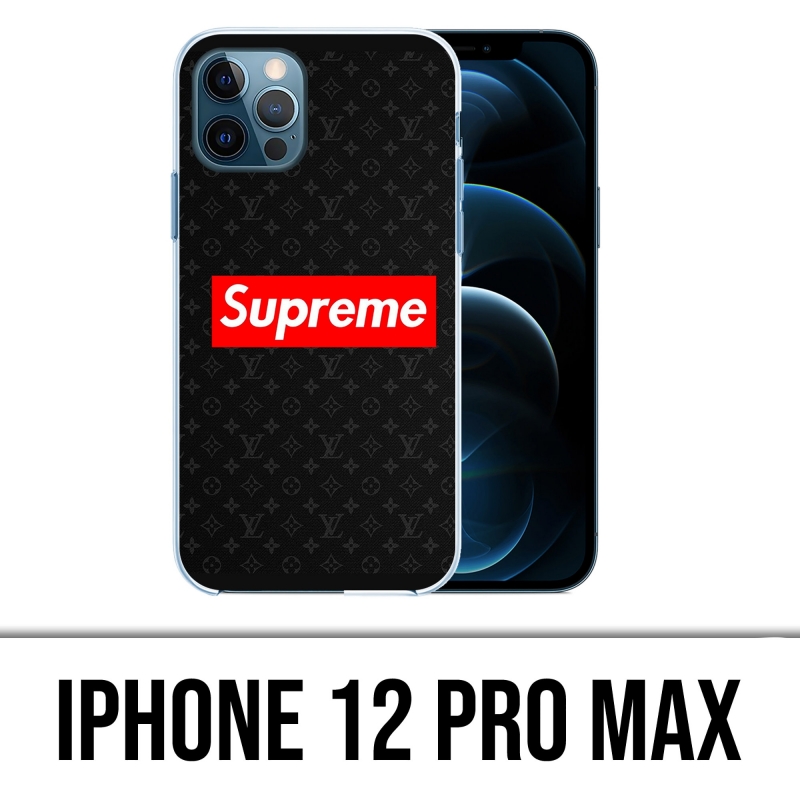 Coque iPhone 12 Pro Max - Supreme LV