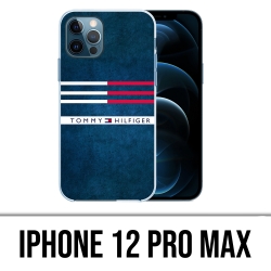 Coque iPhone 12 Pro Max - Tommy Hilfiger Bandes
