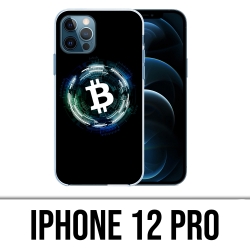 Custodia per iPhone 12 Pro - Logo Bitcoin