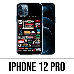 Coque iPhone 12 Pro - Friends Logo