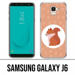 Custodia Samsung Galaxy J6 - Renard Roux