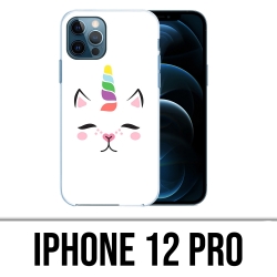 Funda iPhone 12 Pro - Gato Unicornio
