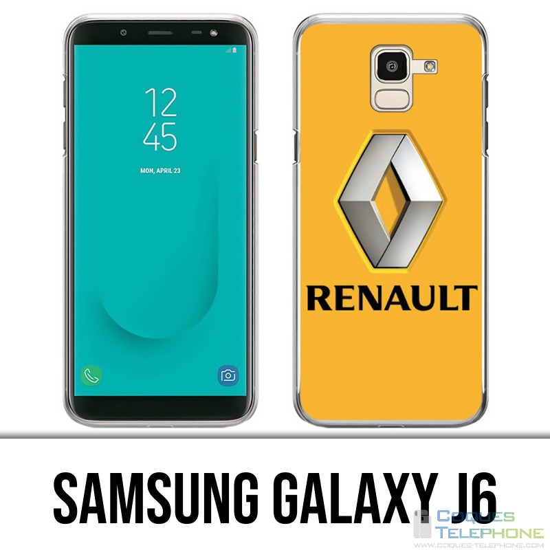 Custodia Samsung Galaxy J6 - Logo Renault