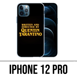 Coque iPhone 12 Pro - Quentin Tarantino