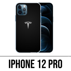 Cover iPhone 12 Pro - Logo Tesla