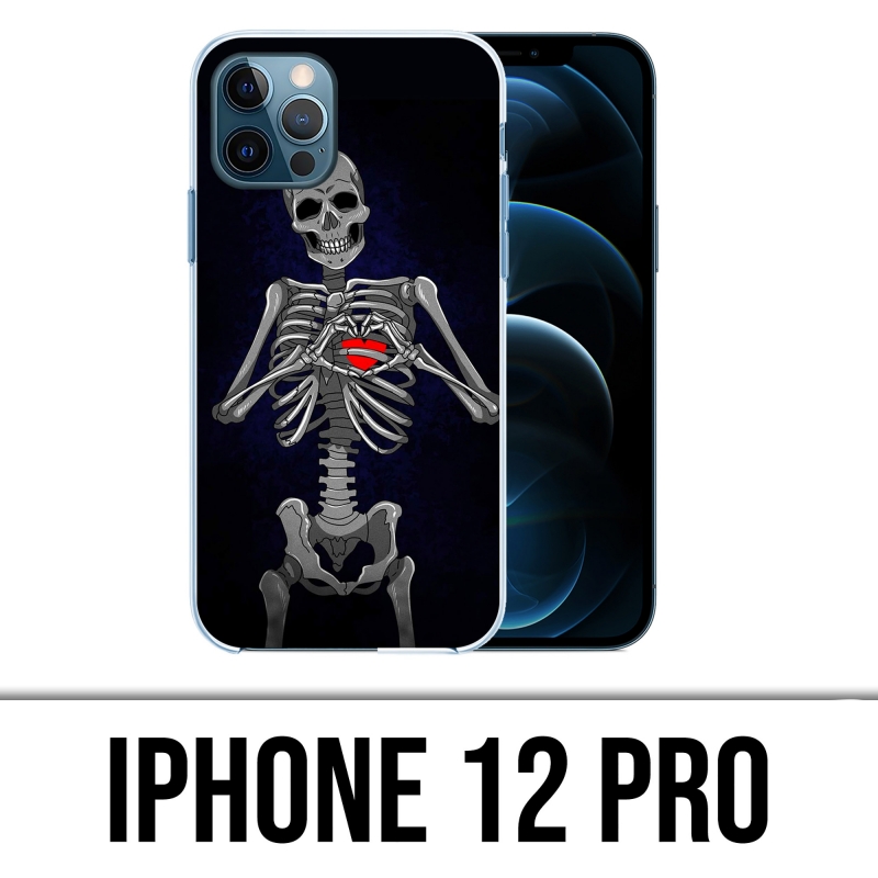 IPhone 12 Pro Case - Skeleton Heart