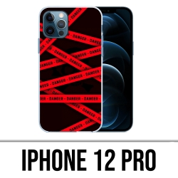 Coque iPhone 12 Pro - Danger Warning