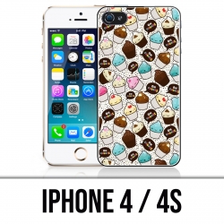 IPhone 4 / 4S Hülle - Kawaii Cupcake