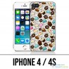 IPhone 4 / 4S case - Kawaii Cupcake