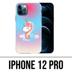 Custodia per iPhone 12 Pro - Unicorno nuvola
