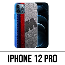 Coque iPhone 12 Pro - M Performance Effet Cuir