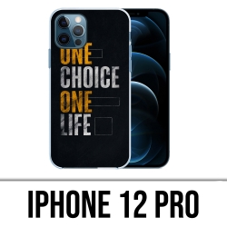 Custodia per iPhone 12 Pro - Una scelta di vita